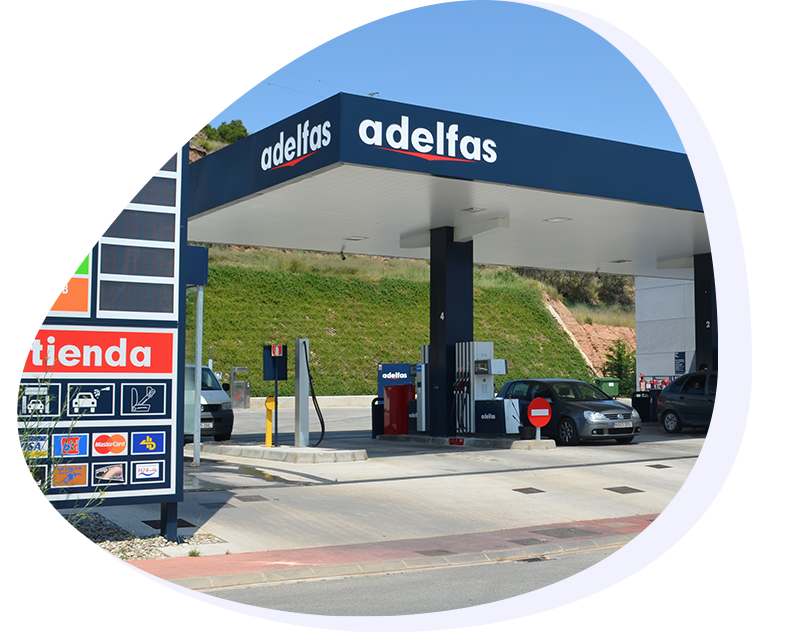 gasolineras adelfas